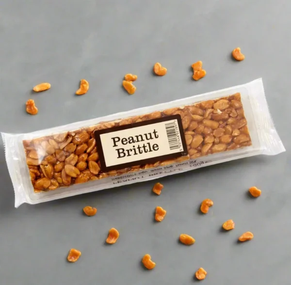 The Real Candy Co. Peanut Brittle Bar 100g