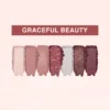 L.A. Colors All-In-One Compact, Buttery 7 Color Eyeshadow Palette, Graceful - Image 3