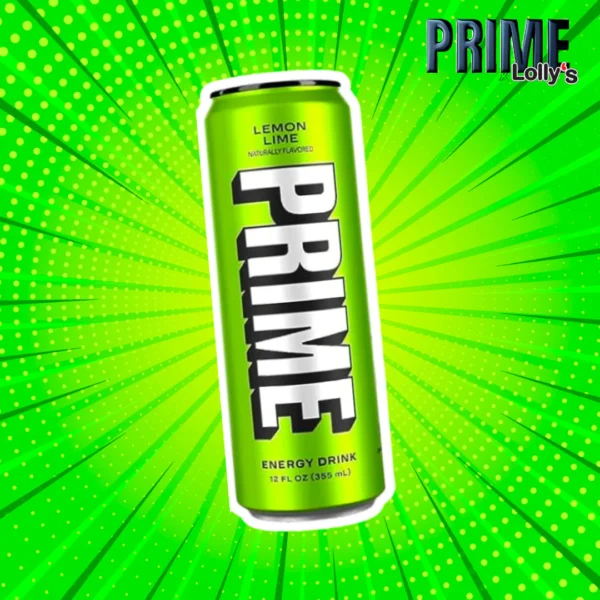 PRIME Energy Lemon Lime Can 330ml - Image 4