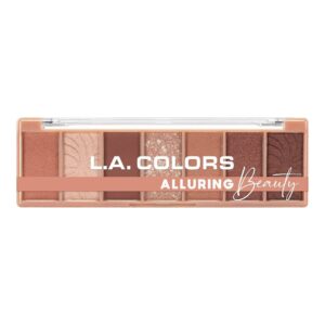 L.A. Colors All-In-One Compact, Buttery 7 Color Eyeshadow Palette, Alluring