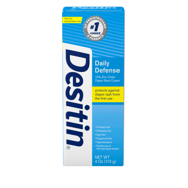 Desitin Rapid Relief Diaper Rash Cream, 2 Ounce Tube